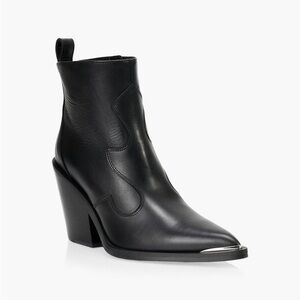 Mimosa Sage Ankle-high leather boots
